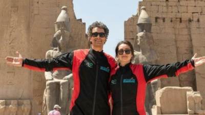 "حبيب الروح" هبه مجدي تحتفل بعيد ميلاد زوجها