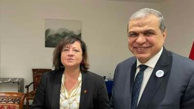 "سعفان وبيربيل كوفلر" يبحثان تدريب وتأهيل الشباب لسوق العمل