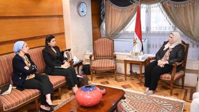 «القباج» تستقبل وفدًا من التحالف الوطني للعمل الأهلي التنموي لبحث التعاون