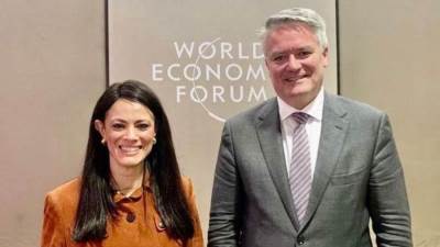 وزيرة التعاون الدولي تلتقي الأمين العام لمنظمة التعاون الاقتصادي والتنمية OECD 