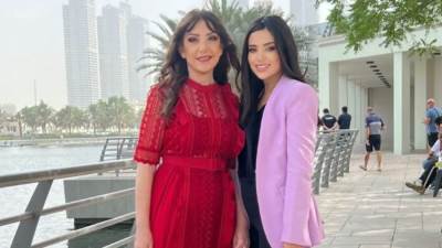 وفاء موصللي وابنتها نايا يثيران إعجاب المتابعين عبر إنستجرام