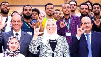 "القباج" تشارك في الاحتفال بتخريج دفعة من ذوي الإعاقة السمعية ببرنامج التلمذة المهنية