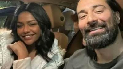 أسماء أبو اليزيد برفقة أحمد حاتم في صوره لهم عبر الانستجرام