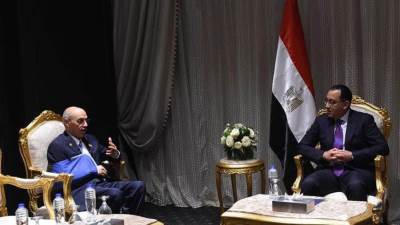 "مدبولي" يلتقى رئيس مجموعة البنك الإسلامي للتنمية