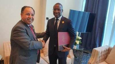 "معيط و"نظيرة السنغالي" يبحثان تعزيز دور بنك التنمية الأفريقي لمواجهه التحديات العالمية