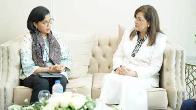 "السعيد" تلتقي بوزيرة المالية الإندونيسية لبحث ملفات مؤتمر قمة العشرين والCop27