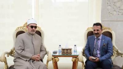 أمين البحوث الإسلامية يلتقي بالملحق العسكري لباكستان ويؤكدان دور الأزهر الدعوى والتوعوي