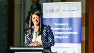 "المشاط" تشهد إطلاق مشروع التمكين الاقتصادي والاجتماعي للمرأة بالتعاون مع الوكالة الأمريكية