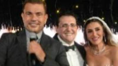 عمرو دياب يحيي حفل زفاف خالد مجاهد المتحدث الرسمي السابق لوزارة الصحة