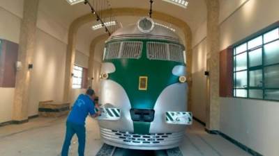 الانتهاء من ترميم القطار الملكي مع الحفاظ علي طابعه الأثري القديم