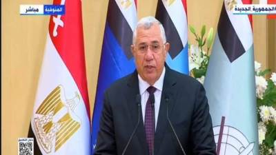 "وزير الزراعة" يستعرض جهود تنمية الثروة الحيوانية أمام الرئيس السيسي 