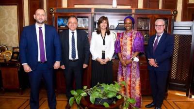 "مكرم" تلتقي نائب مدير منظمة الهجرة الدولية لبحث تعزيز التعاون لخدمة المهاجرين