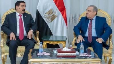 "مرسي" و"وزير الدفاع العراقي" يتفقدان مصنع 200 الحربي لمناقشة تعزيز التعاون المشترك