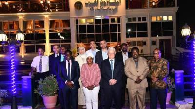 رئيس المقاولون العرب يلتقي سفير تنزانيا ووفد البرلمانيين التنزانيين