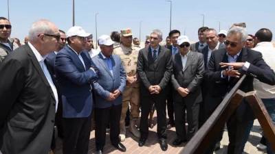 "رئيس الوزراء" يتفقد مستجدات أعمال المنطقة الصناعية بشرق بورسعيد 