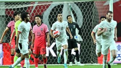 منتخب كوريا يهزم المنتخب الوطني برباعية مقابل هدف 