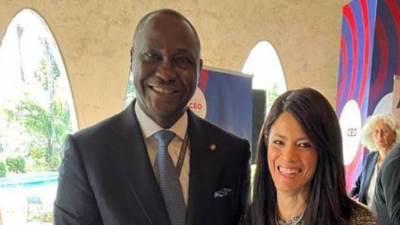 "المشاط" تلتقي الرئيس التنفيذي لمؤسسة التمويل الأفريقية لبحث توطيد العلاقات المشتركة