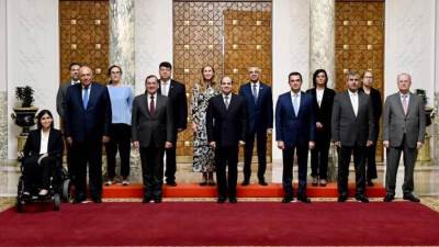 "الرئيس السيسي" يستقبل وزراء دول منتدى غاز شرق المتوسط 