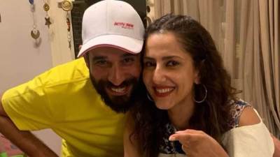 كل سنه وانت سند العمر.. بهذة الكلمات حنان مطاوع تهنأ زوجها بعيد ميلاده