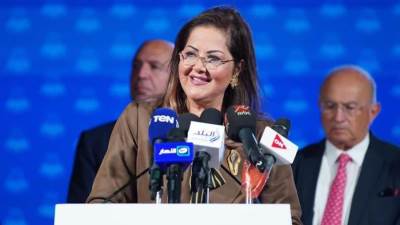 وزيرة التخطيط تشهد احتفالية مؤسسة القلعة للمنح الدراسية 