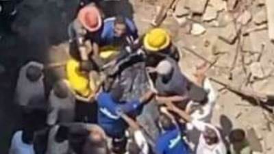 عاجل.. انتشال 5جثث من أسفل ركام عقار الوايلي 