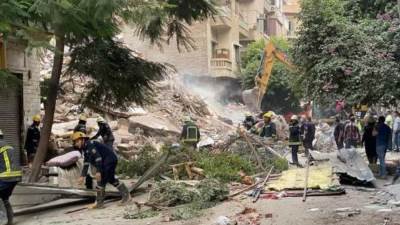 عاجل.. بعد المعاينة: تعرف علي أسباب انهيار عقار الوايلي