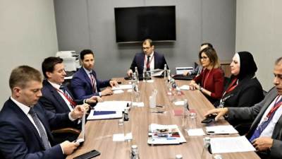 نيفين جامع: القاهرة تستضيف مفاوضات اتفاقية التجارة الحرة بين مصر والاتحاد الاوراسى