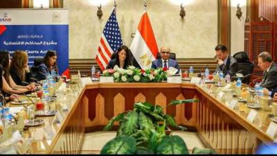 وزير العدل: يهدف مشروع تطوير المحاكم الاقتصادية الي تحسين آليات أنهاء النزاعات التجارية