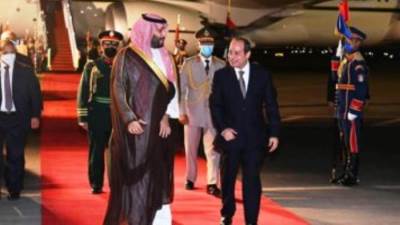 السيسي يستقبل ولى العهد السعودى الأمير محمد بن سلمان بقصر الاتحادية