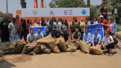 شركة "أورنج مصر" مع "شباب بتحب مصر" تشارك في حملة تطهير النيل