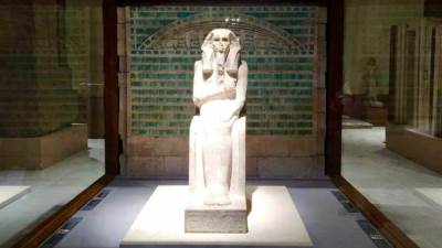 بالصور.. عرض جديد لبعض القطع الأثرية بالمتحف المصري بالتحرير