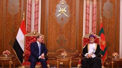 مصر وسلطانة عمان تتفقان علي دعم وحدة وسيادة الدولة اليمنية