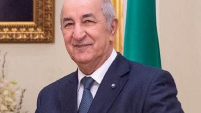 تبون: الرئيس السيسى رجل محب لوطنه واستعادت مصر فى رئاسته قوة وزخما