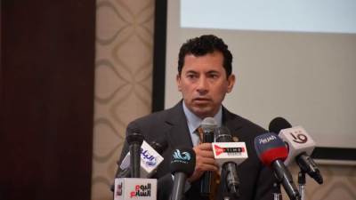 «صبحي» يشهد مؤتمرًا صحفيًا لـ«البارالمبية» حول خطة إعداد دورة باريس 2024