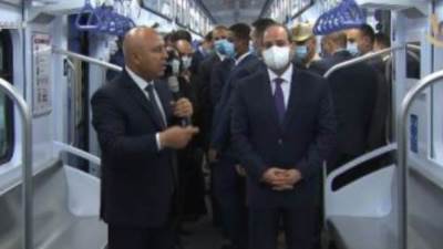 وزير النقل: القطار الجديد يتكون من 19 محطة ويستقبل مليون راكب يوميا