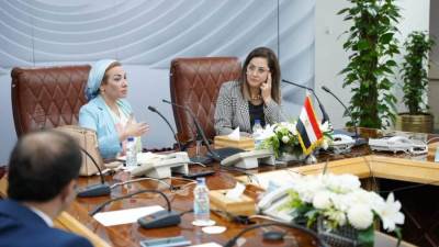 وزيرتا التخطيط والبيئة تتابعان الأعمال الخاصة بتجهيزات استضافة مصر لمؤتمر المناخ