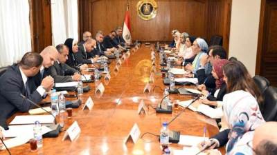 جامع ووزيرة البيئة يستعرضان اخر مستجدات التحضير لاستضافة مصر لقمة المناخ "COP27" 