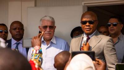 رئيس المقاولون العرب في زيارة لتفقد مشروعات الكونغو الديموقراطية