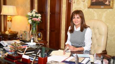 «مكرم» تستقبل خبيرًا مصريًا بالخارج يترأس المؤتمر الدولي للسموم