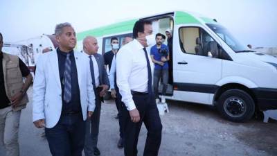 «عبدالغفار»: تمركز 133 سيارة إسعاف على الطرق المؤدية لمحافظتي الإسكندرية ومطروح