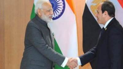 رئيس وزراء الهند يهنئ الرئيس السيسي بحلول عيد الأضحى