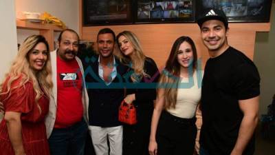 بالصور.. محمد إمام يحتفل بالعرض الخاص لفيلم "عمهم" برفقة زوجته وأبطال وصناع العمل