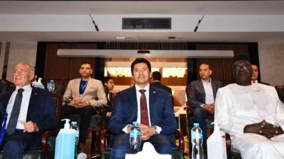 وزير الرياضة يفتتح بطولة كأس الأمم الأفريقية لكرة اليد ال25