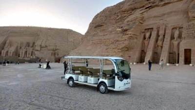 الإنتهاء من مشروع رفع كفاءة خدمات الزائرين في 13 موقع أثري بأسوان.