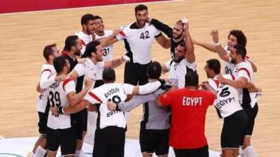 منتخب مصر يكتسح  نظيره المغربي ويتأهل لربع نهائي أمم أفريقيا لكرة اليد