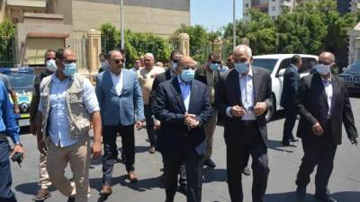 وزير التنمية المحلية ومحافظ الجيزة يتفقدان مواقف المريوطية والجيزة