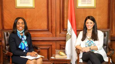 المشاط تلتقي نائب رئيس البنك الأفريقي للتصدير والاستيراد