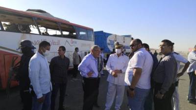 التضامن: صرف 10 ألاف جنيه لأسر المتوفيين و2000 لكل مصاب بحادث المنيا