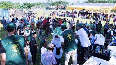 مركز الملك سلمان للأغاثة يقدم خدماته الطبية المتنوعة لـ372 مستفيدًا