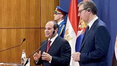 الرئيس السيسى من مؤتمر صربيا: الدولة المصرية نفذت 6 آلاف مشروع بـ8 تريليونات جنيه